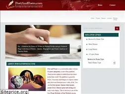 Sites similar to poetandpoem.com