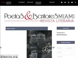 Sites similar to poetasyescritoresmiami.com
