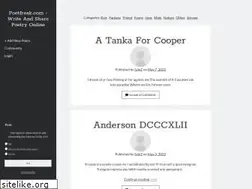 Sites similar to poetfreak.com