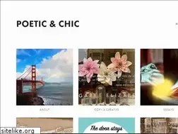 Sites similar to poeticandchic.com