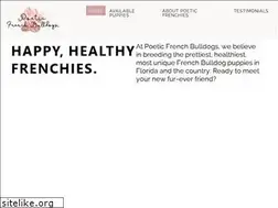 Sites similar to poeticfrenchbulldogs.com