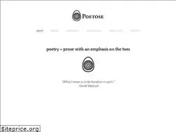 Sites similar to poetose.com