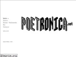 Sites similar to poetronica.net