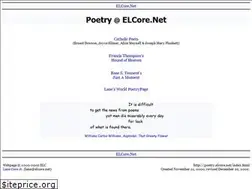 Sites similar to poetry.elcore.net