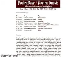 Sites similar to poetrybase.info
