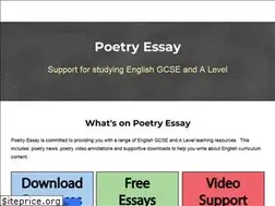 Sites similar to poetryessay.co.uk