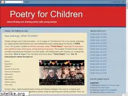 Sites similar to poetryforchildren.blogspot.com
