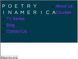 Sites similar to poetryinamerica.org