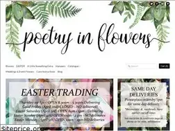 Sites similar to poetryinflowers.com.au
