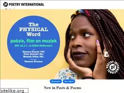 Sites similar to poetryinternational.org