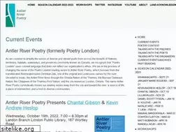Sites similar to poetrylondon.ca