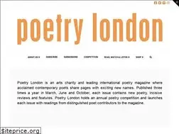 Sites similar to poetrylondon.co.uk