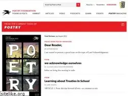 Sites similar to poetrymagazine.org