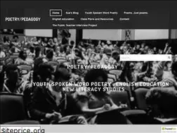 Sites similar to poetrypedagogy.com