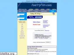 Sites similar to poetrypen.com