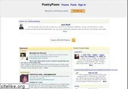 Sites similar to poetrypoem.com