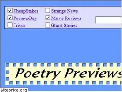 Sites similar to poetrypreviews.com
