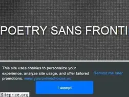 Sites similar to poetrysansfrontieres.weebly.com