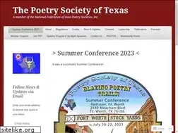 Sites similar to poetrysocietyoftexas.org