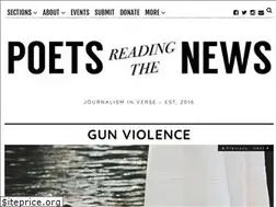 Sites similar to poetsreadingthenews.com