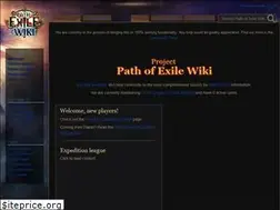 Sites similar to poewiki.net