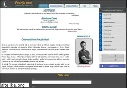 Sites similar to poezijanoci.com
