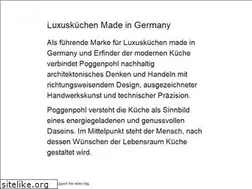 Sites similar to poggenpohl.de