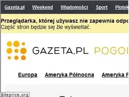 Sites similar to pogoda.gazeta.pl