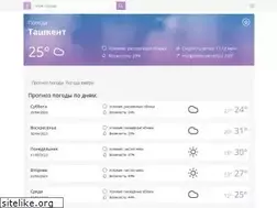 Sites similar to pogodainfo.uz