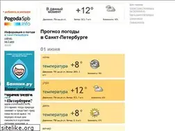 Sites similar to pogodaspb.info