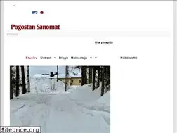 Sites similar to pogostansanomat.fi