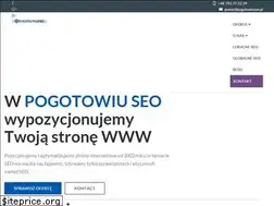 Sites similar to pogotowieseo.pl