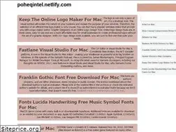 Sites similar to poheqintel.netlify.app