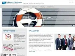 Sites similar to pohlmannhofmann.de