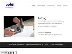 Sites similar to pohn-lohnfertigung.at