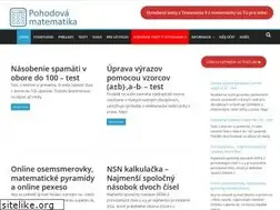 Sites similar to pohodovamatematika.sk