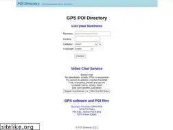 Sites similar to poidirectory.com