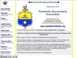 Sites similar to poindexterfamily.org