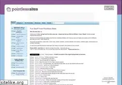 Sites similar to pointlesssites.com
