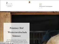 Sites similar to pointner-hof.de