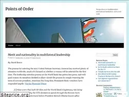 Sites similar to pointsoforder.org