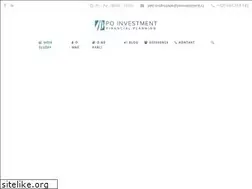 Sites similar to poinvestment.cz