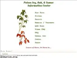 Sites similar to poisonivy.us