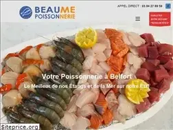 Sites similar to poissonnerie-beaume.fr