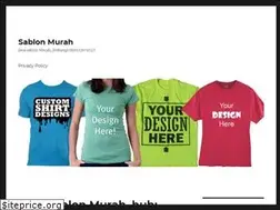 Sites similar to pojoksablon.com
