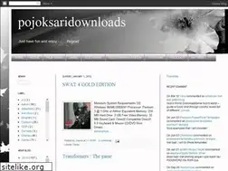 Sites similar to pojoksaridownloads.blogspot.com
