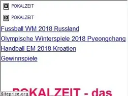 Sites similar to pokalzeit.de