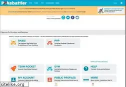 Sites similar to pokebattler.com