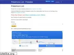 Sites similar to pokedexs.com