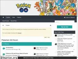 Sites similar to pokemongoforums.net